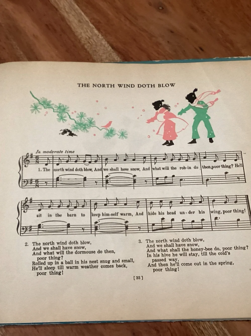 Vtg. 1935 Children’s Music book titled “FIFTY FAVORITE SONG FOR GIRLS AND BOYS”